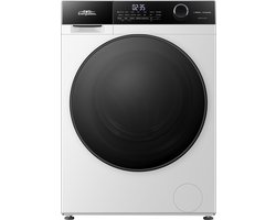 Everglades EVWM71411AW Zuinige Wasmachine - 7KG Laadvermogen - A Klasse - Stoomfuncties - Koolborstelloze Motor - 72dB - Alpine Wit - 5 Jaar Garantie