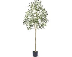 Olijfboom - Kunstplant - 1.5 m hoog - Voor Binnen en Buiten