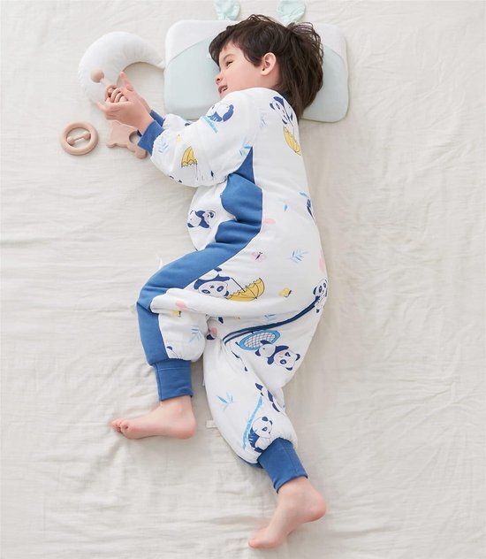 Winterslaapzak met voeten TOG-waarde 2.5 afritsbare mouwen unisex - voor baby's en kinderen — afbeelding 5