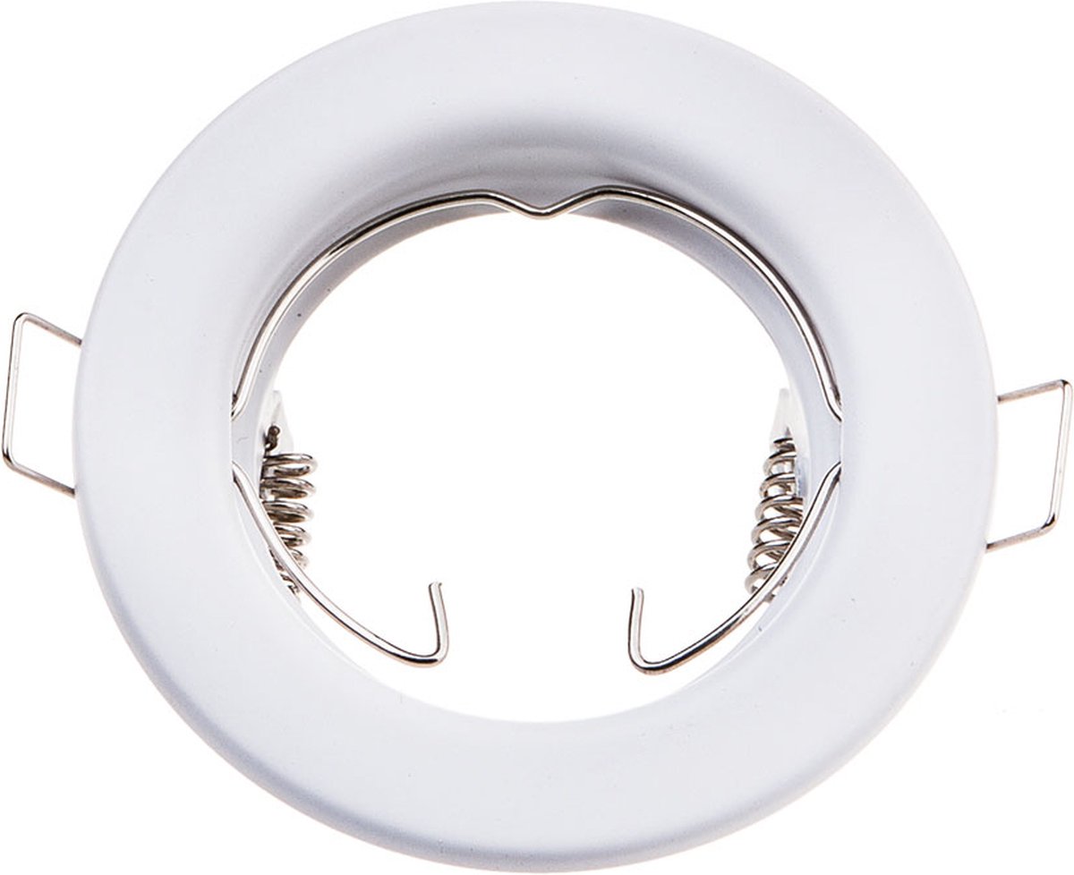 V-TAC VT-778-WH LED Spots - Inbouwfitting - GU10 - IP20 - Wit - Set van 2