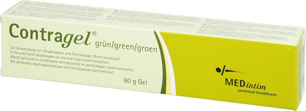 Goedkoopste ContraGel Green - Zaaddodend glijmiddel