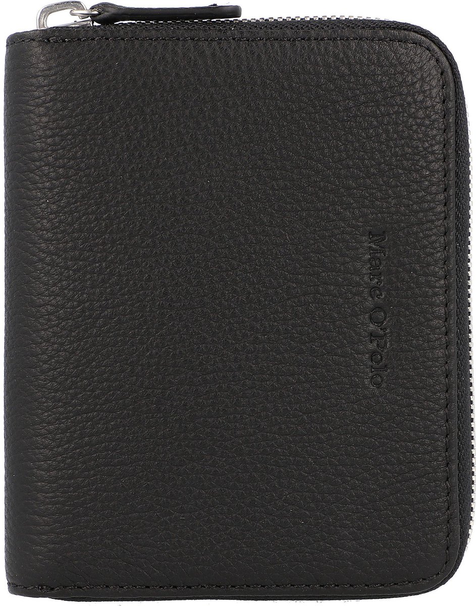 Marc O'Polo Carla Portemonnee Leer 10 cm - Dames - Staand formaat - black