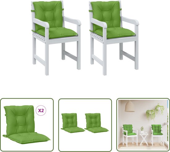 FANSU Stoelkussens met stropdassen, set van 2, zitkussens, linnen stoelkussens, tatami, dik gewatteerd stoelkussen voor thuis, vloer, terras, tuin of kantoor (groen, 45 x 45 x 8 cm