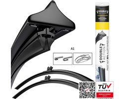 DoubleAction Ruitenwissers | Opel Meriva A, bj 03.2003 - 03.2010