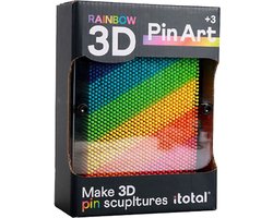 PinArt Groot 3D Afdruk Regenboog Speelgoed Kunstwerk Multicolor.