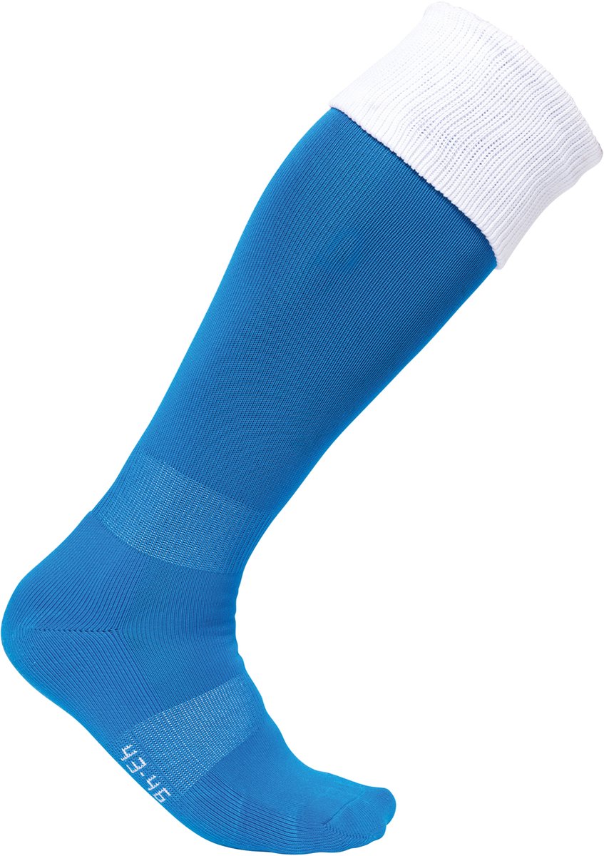 PROACT® Tweekleurige sportsokken PA0300 - Sporty Royal Blue / White - 39/42 EU