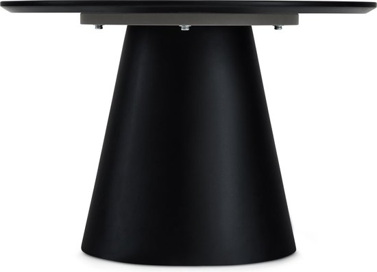 Table basse Gris clair - MDF/Marbre - 60x60x40cm - Table basse Tango