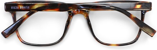 Lunettes de lecture Vista Bonita Cubo Multifocal- Hub Havanna-+0.50-+1.00