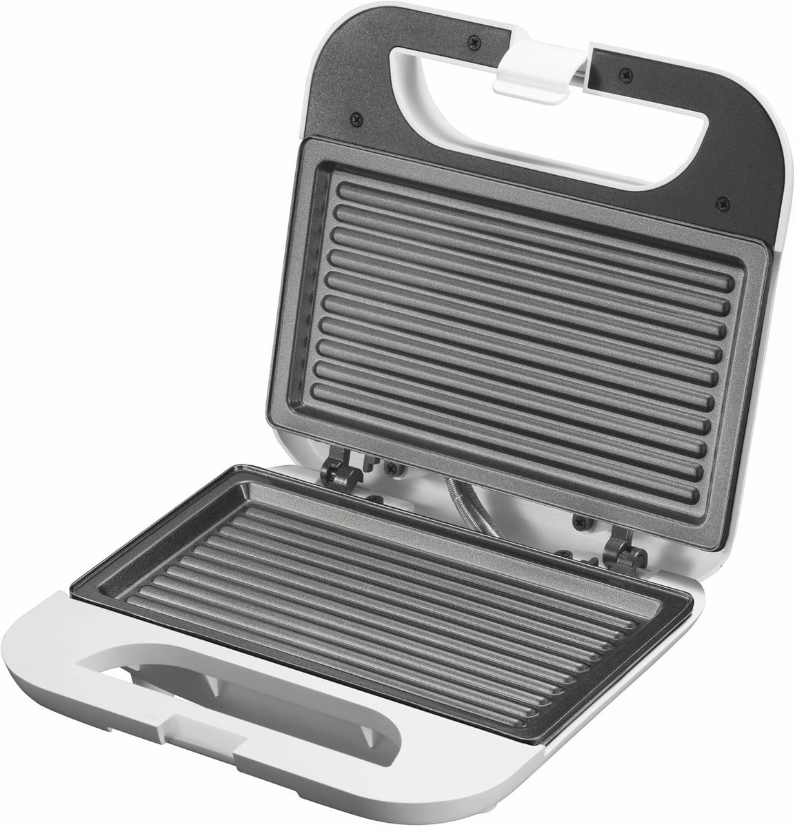 Elektrische Sandwichbroodrooster met Anti-Aanbakroosters en Instelbare Thermostaat