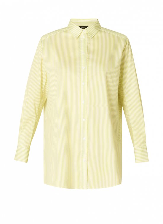 YEST Rae Tops - Off White/Citric Gre - maat 42