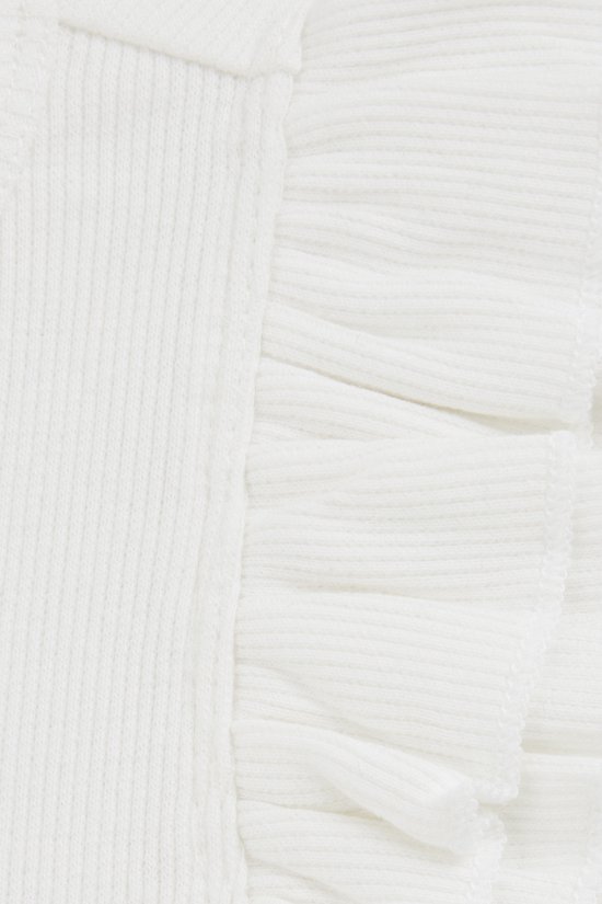 WE Fashion Filles - T-shirt court avec volants