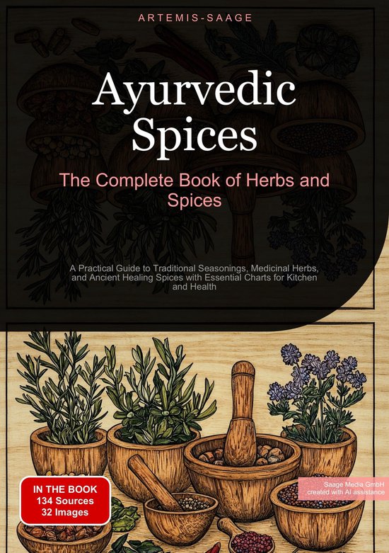 Ayurvedic Spices: The Complete Book of Herbs and Spices - cover