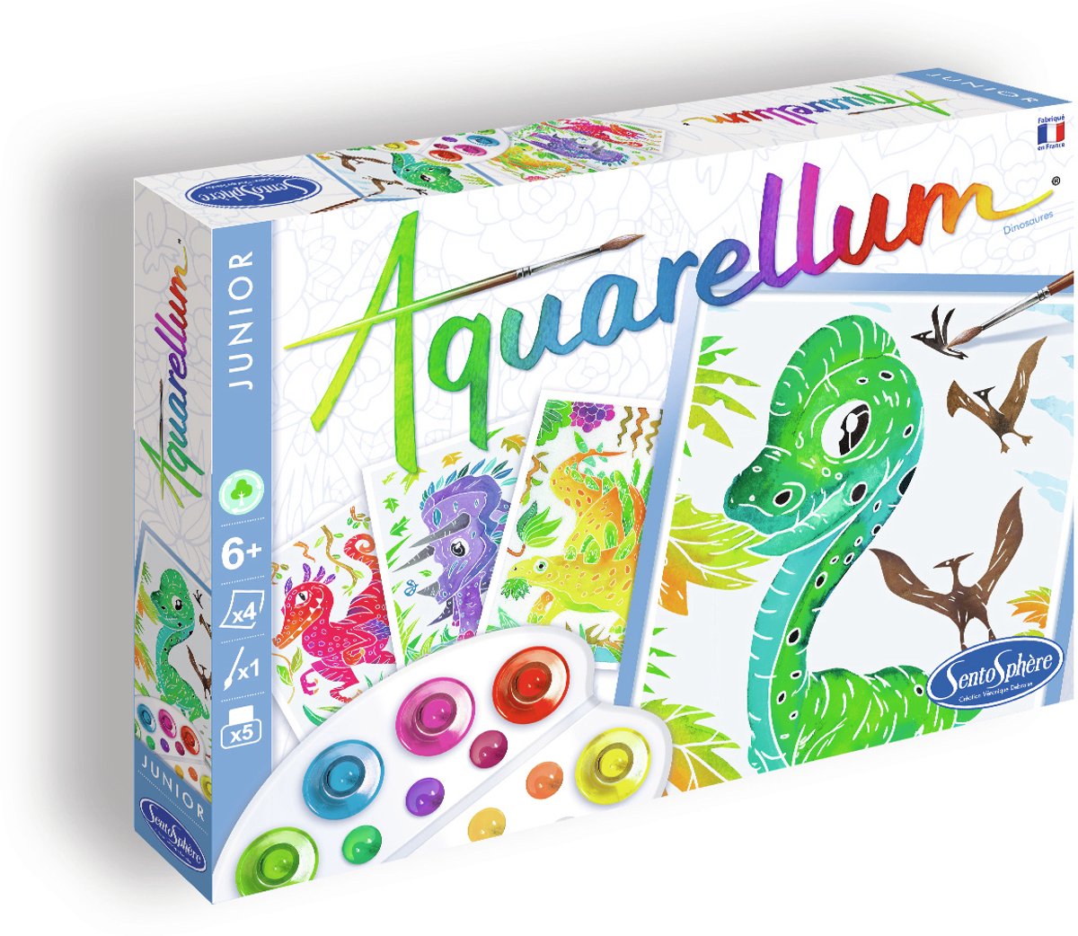 SentoSphère Aquarellum Junior Dinosaurussen