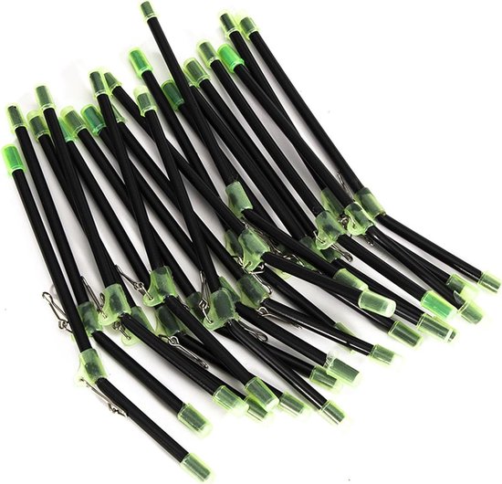 Bracci Anti-Groviglio Per Pesca - Set 10 PVC Con Girella Curva, 20 Cm