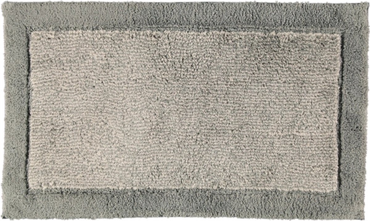 Cawo Two-Tone Badmat - Graphit 60x60