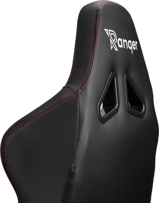 Ranqer Performance Gamestoel - Luxe Ergonomische Bureaustoel - Gaming Stoel voor volwassenen - 4D Armleuningen - Zwart