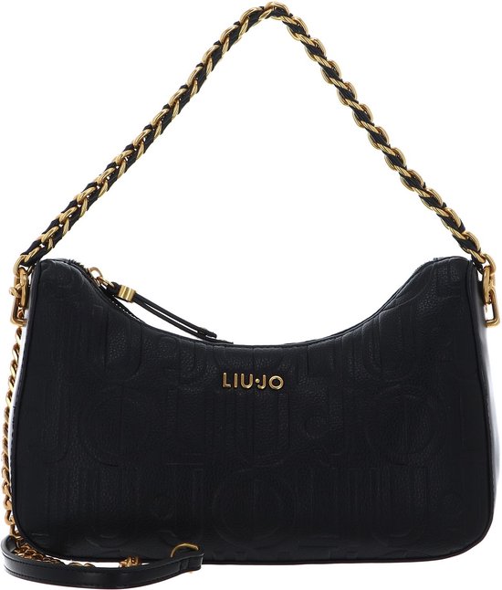 Liu Jo Logo handtas nero | 024321-Zwart