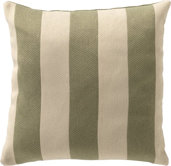 Dutch Decor CYRUS - Coussin d'extérieur 45x45 cm - déperlant et résistant aux UV - Swamp - vert