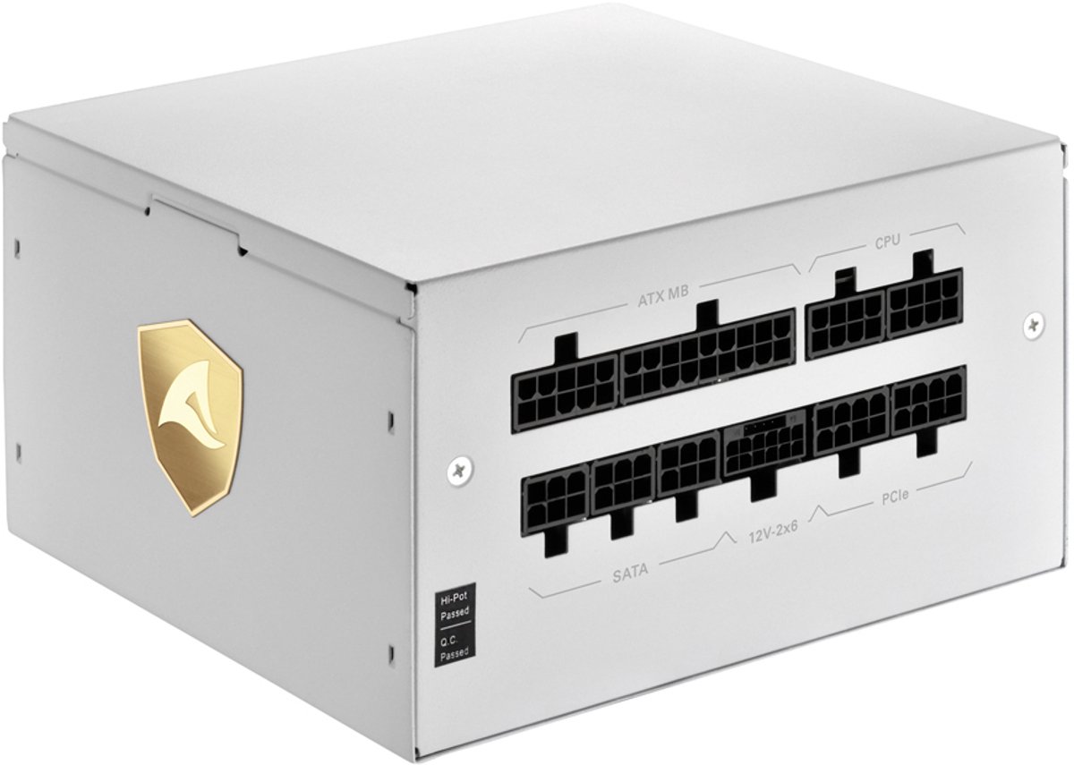 Sharkoon Rebel P20 Power Supply Unit 850 W 24-Pin Atx Atx Wit voeding - afbeelding 2