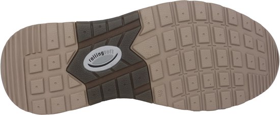 Pius Gabor Rollingsoft Sensitive 8002.13.03 - Baskets de marche à roulettes pour hommes - Marron - Taille 42,5 (UE) 8,5 (UK)