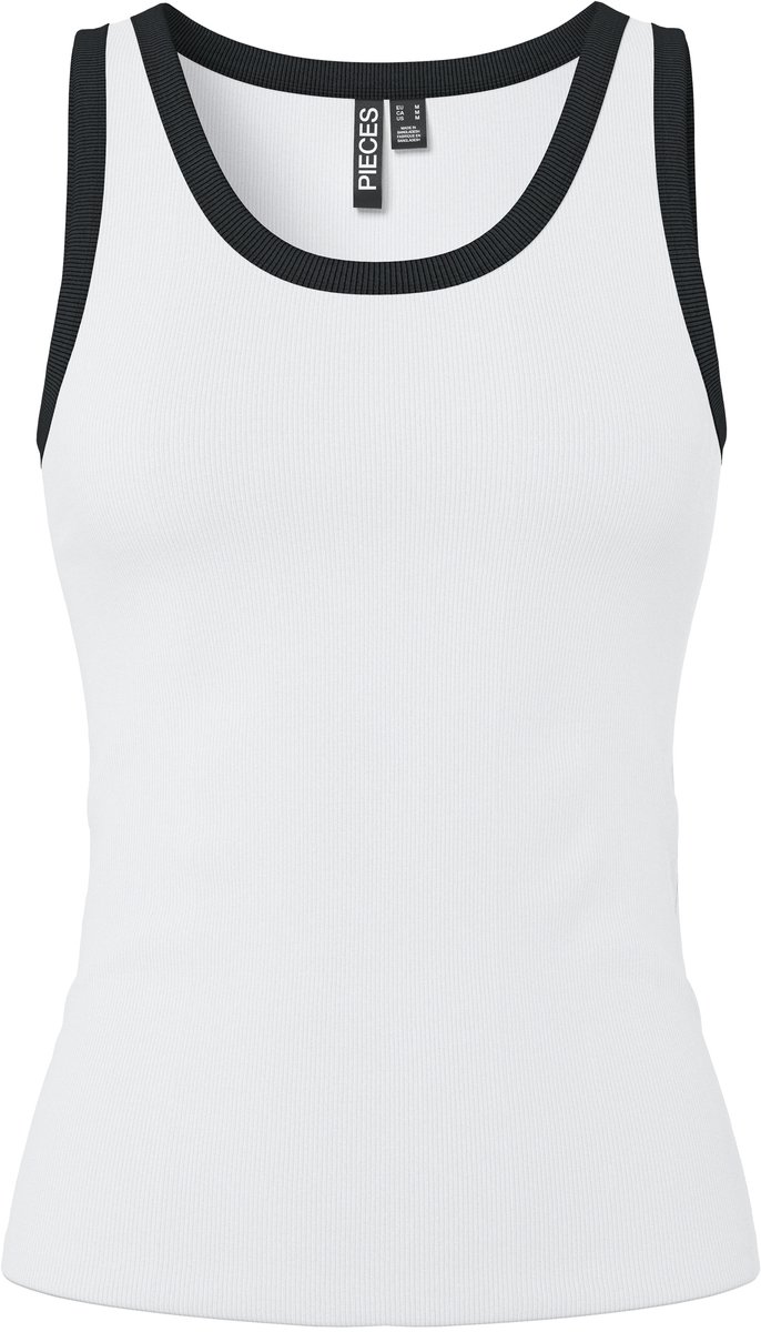 Pieces Geribd Tanktop Dames - Maat XS