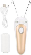 Bol.com Wire Removal Epilator with Electric Wire for Legs Face and Arms (Gold) aanbieding