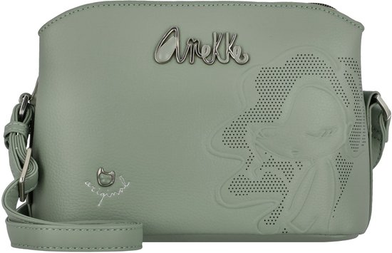 Anekke Sac à épaule bandoulière Alma Original 3 Compartment Crossbody Bag Multicolor Kaki