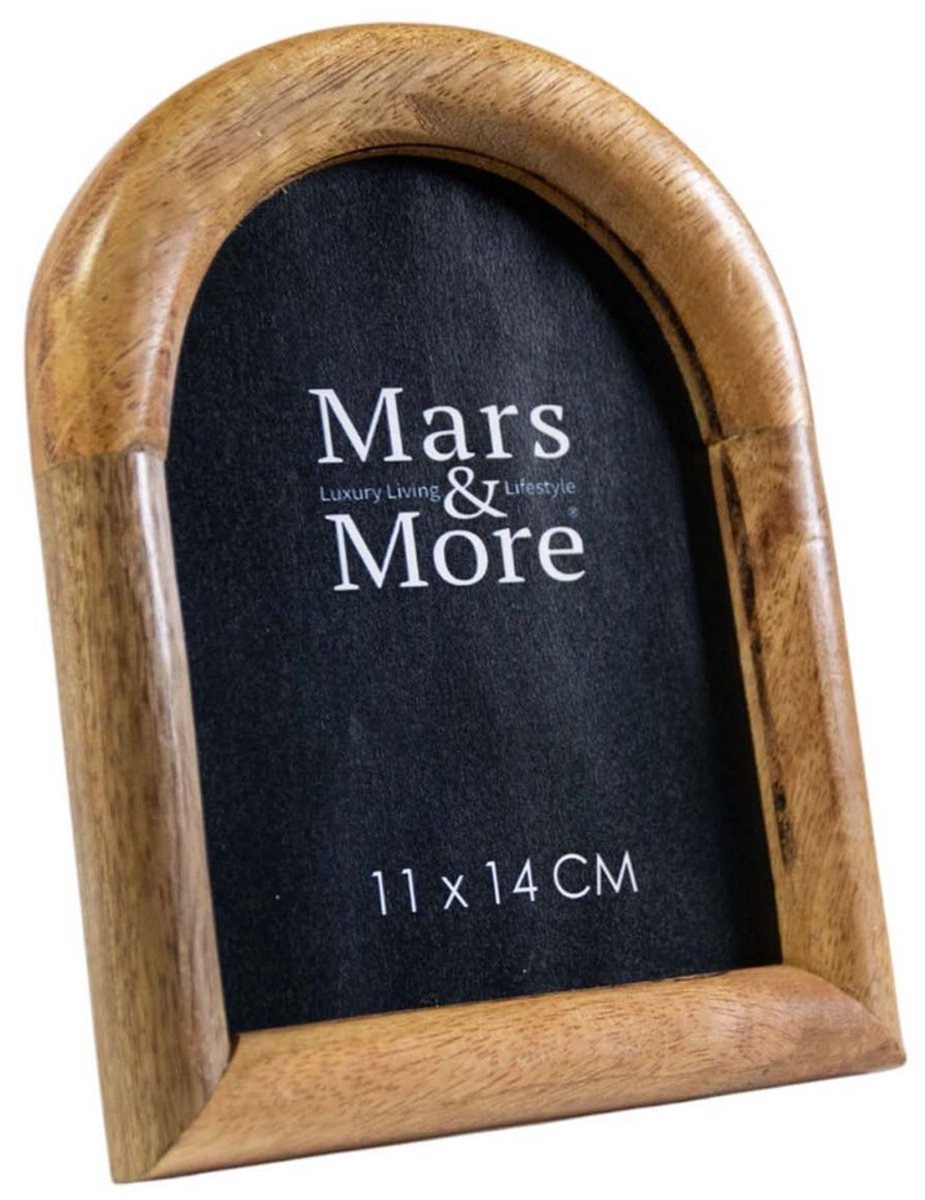 Mars & More fotolijst mango hout boog 10x15cm Bruin