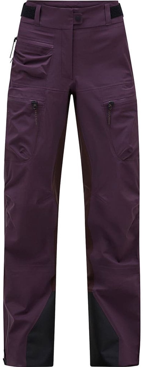 Peak Performance Vislight goretex C-knit pants W mystic desert plum Paars