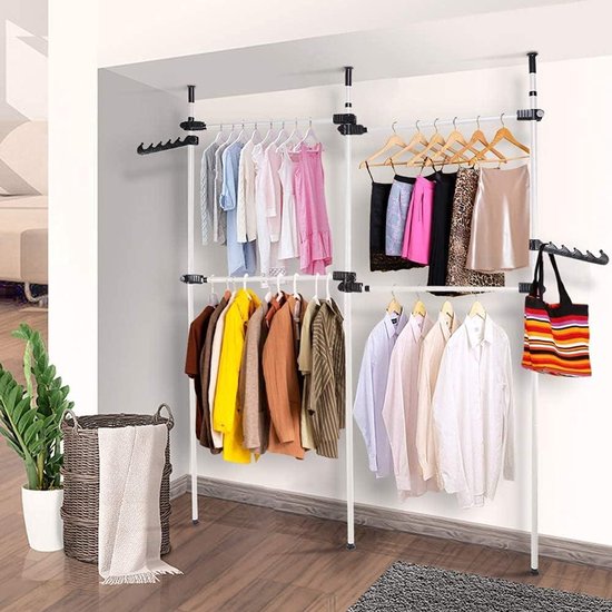 Kledinghanger rek, chroom | zpp etalagematerialen Kledinghanger rek, chroom | zpp etalagematerialen