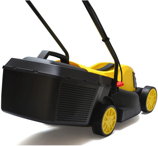 GEKO Elektrische grasmaaier - 32 cm - 1300W - 2 hoogtestanden - 30L opvangbak van Geko — afbeelding 2