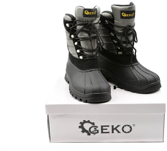 GEKO Snowboots - Waterdicht - Antislip - Maat 42 - Zwart