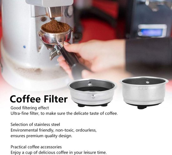 Kasanni Koffiefilter Roestvrijstaal Herbruikbare Koffiefilter Eenvoudig Te Schonen Ideaal Voor Het Filteren Van Papierloos Koffie Om Te Overgieten