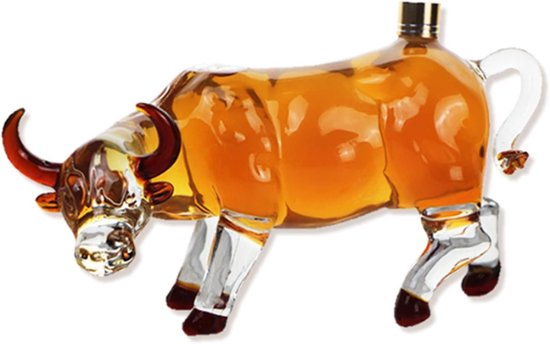 3D Gegraveerde Jachthond Whisky Karaf Grappig Teckel Standbeeld Glazen Wijnfles Voor Mannen Uniek Cadeau Voor Whisky Liefhebbers Jagers