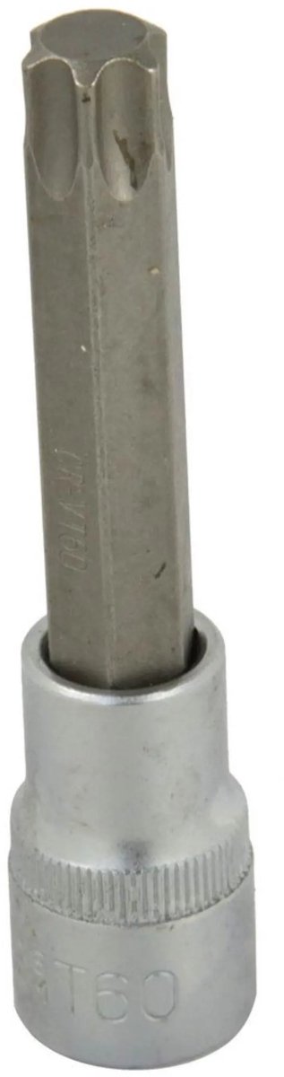 GEKO Bitdop - T60 - 100mm - Chroom Vanadium - Geschikt voor TORX en ster schroeven