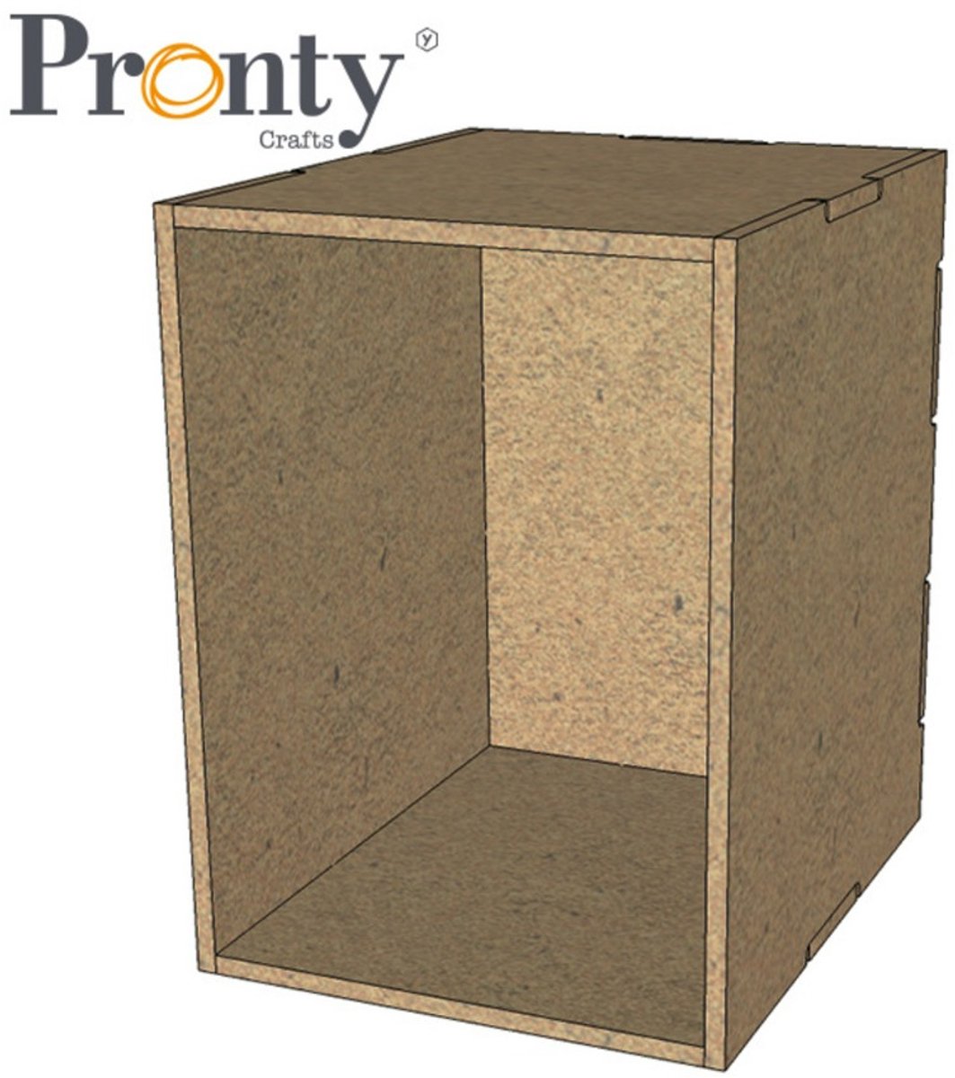 Pronty MDF opbergsysteem half box 110 x 150 x 130 mm