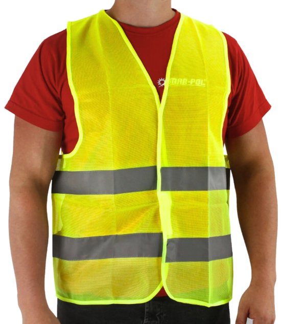 Büse Safety Vest, fluorescent yellow