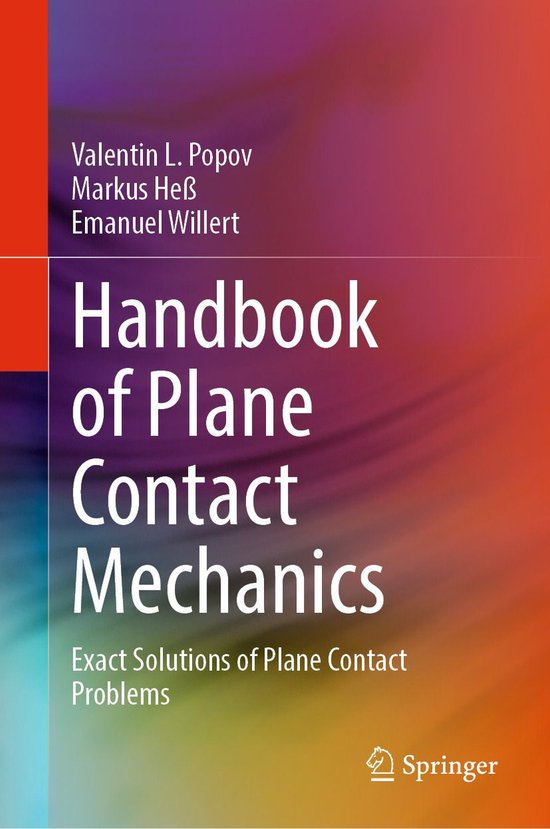 Engineering (R0) - Handbook of Plane Contact Mechanics - cover