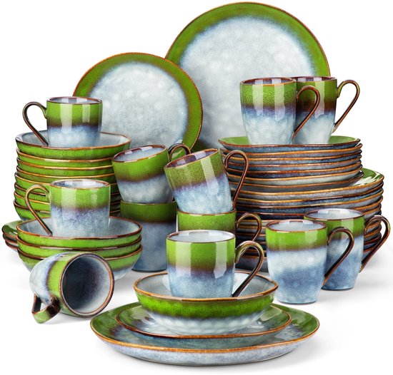 Chinese Foo Dogs Set/2 Porselein Wit Handgemaakt D10xH27cm - Totale Showroom Leegverkoop! Tot 80
