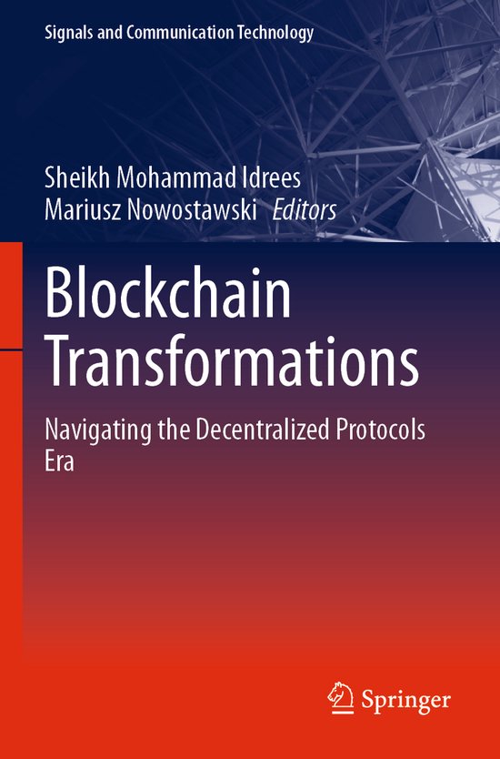 Signals and Communication Technology- Blockchain Transformat ... - cover