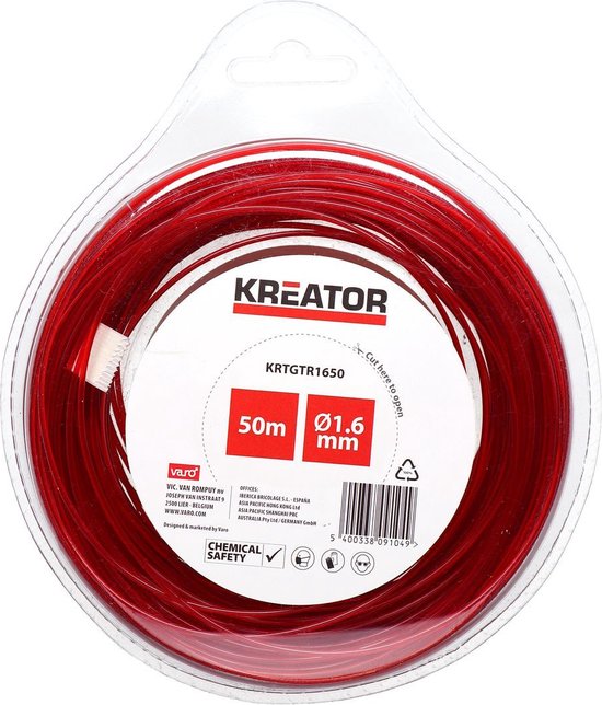 Trimmerdraad Kreator KRTGTR1650 rond 1,6mm 50m van Merkloos	 — afbeelding 3