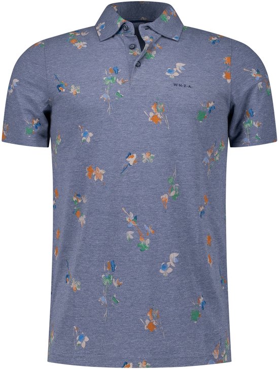 New Zealand Auckland Poloshirt Russell 25bn115 1653 Dusk Navy Mannen Maat - M