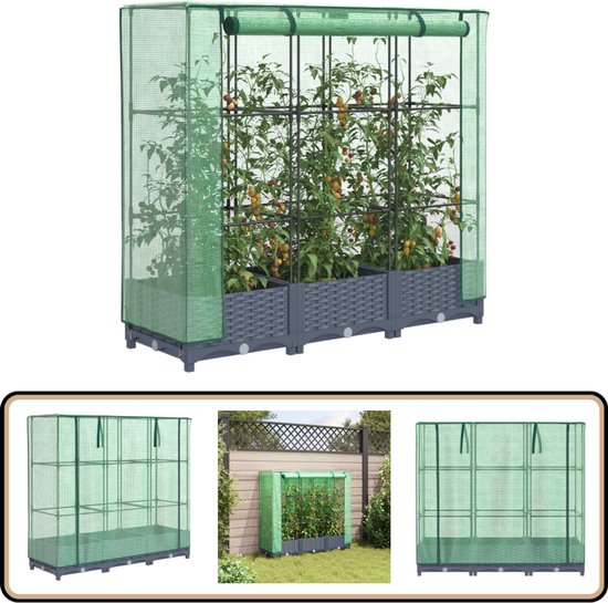 Westmann Houten Verhoogde Plantenbak Moestuin Asket L - 130x70x90cm