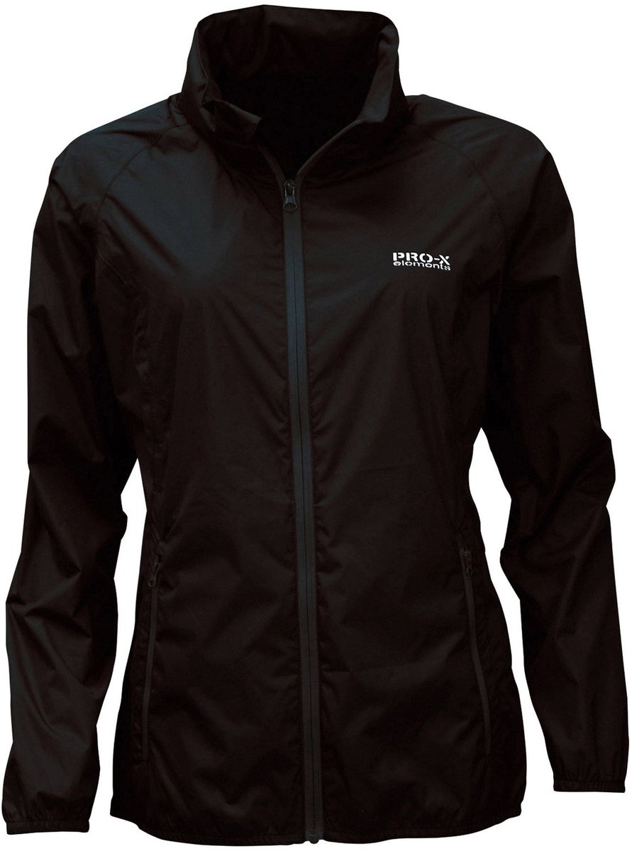 Pro-X Elements Light Packable Regenjas Dames Zwart