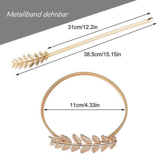 Lot de 4 attaches de rideaux pré-conçues en alliage d'aluminium - Boucle de rideau - Attaches de rideau, anneaux de rideau, support de rideau de style moderne Decor (Goud)