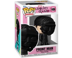 foto van Squid Game Front Man vinylfiguur 1486 Funko Pop! meerkleurig PVC - Fan merch, TV-series
