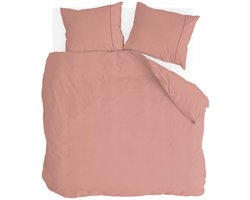 Walra Dekbedovertrek Remade Uni Essence - 200x220 - 100% katoen - Roze