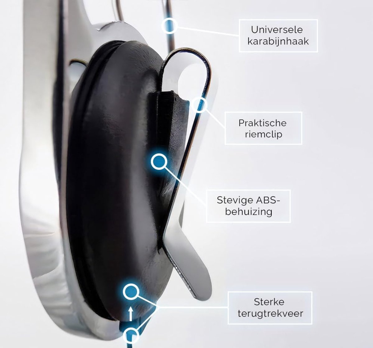Cordon Antivol Pour Téléphone Portable Avec Câble Rétractable