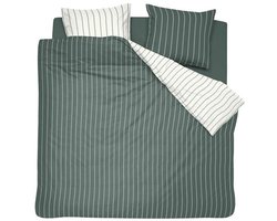 Cinderella Eenvoud Dekbedovertrek - Tweepersoons - 200x200/220 cm - Groen