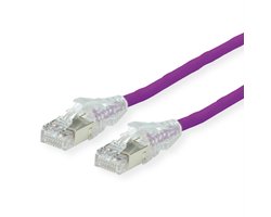 DÄTWYLER Patchkabel Kat.6A (Class EA) S/FTP, CU 7702 flex LSOH, AMP v2, violett, 10 m
